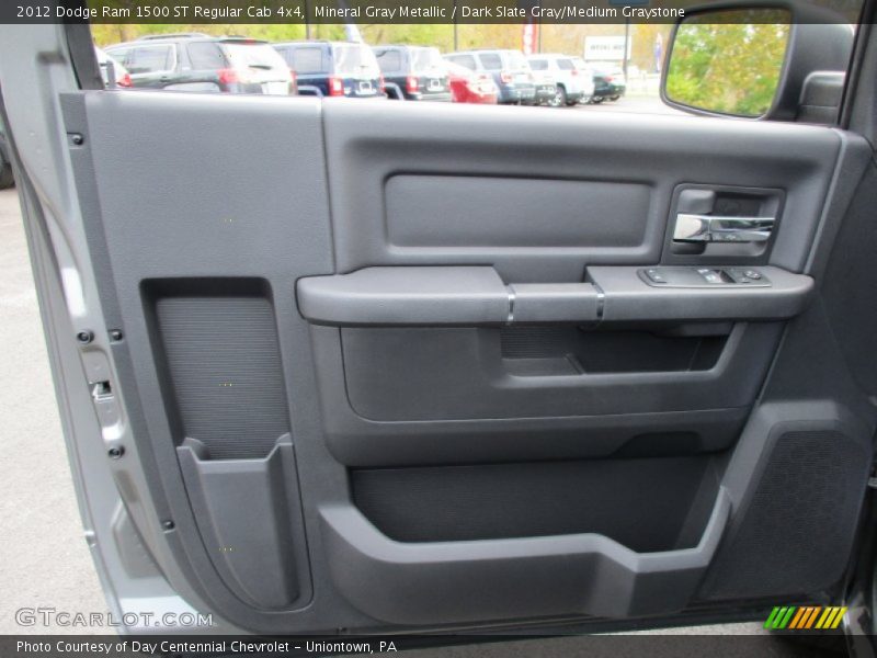 Mineral Gray Metallic / Dark Slate Gray/Medium Graystone 2012 Dodge Ram 1500 ST Regular Cab 4x4