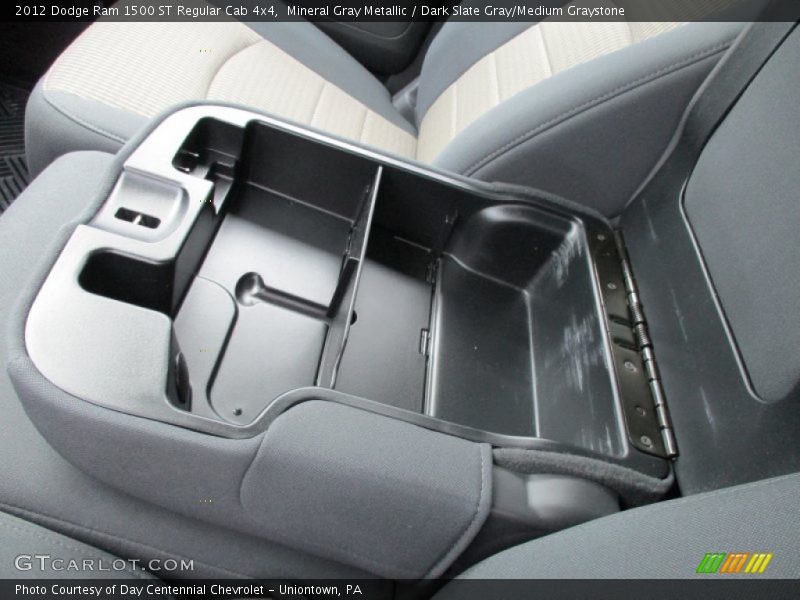 Mineral Gray Metallic / Dark Slate Gray/Medium Graystone 2012 Dodge Ram 1500 ST Regular Cab 4x4