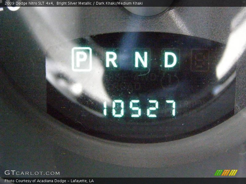 Bright Silver Metallic / Dark Khaki/Medium Khaki 2009 Dodge Nitro SLT 4x4