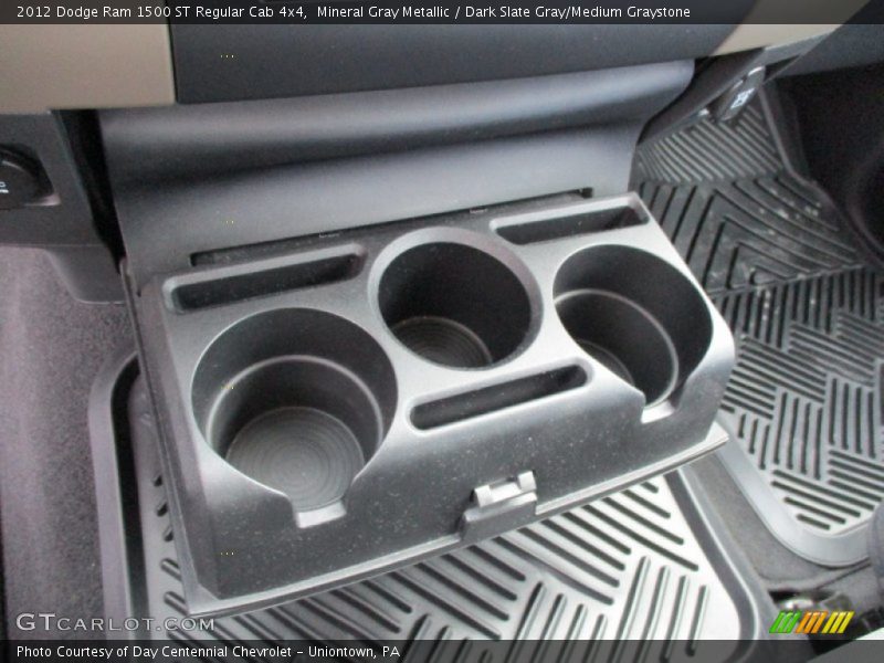 Mineral Gray Metallic / Dark Slate Gray/Medium Graystone 2012 Dodge Ram 1500 ST Regular Cab 4x4