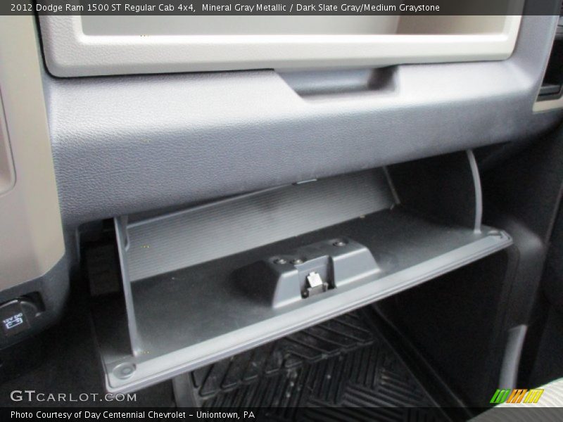 Mineral Gray Metallic / Dark Slate Gray/Medium Graystone 2012 Dodge Ram 1500 ST Regular Cab 4x4