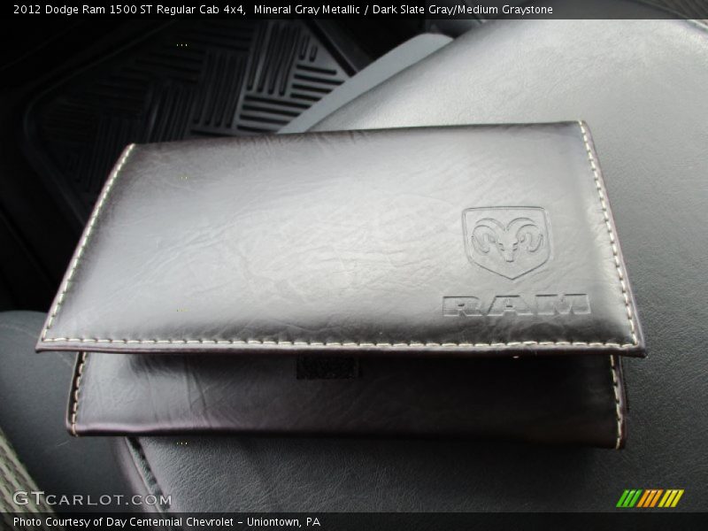 Mineral Gray Metallic / Dark Slate Gray/Medium Graystone 2012 Dodge Ram 1500 ST Regular Cab 4x4