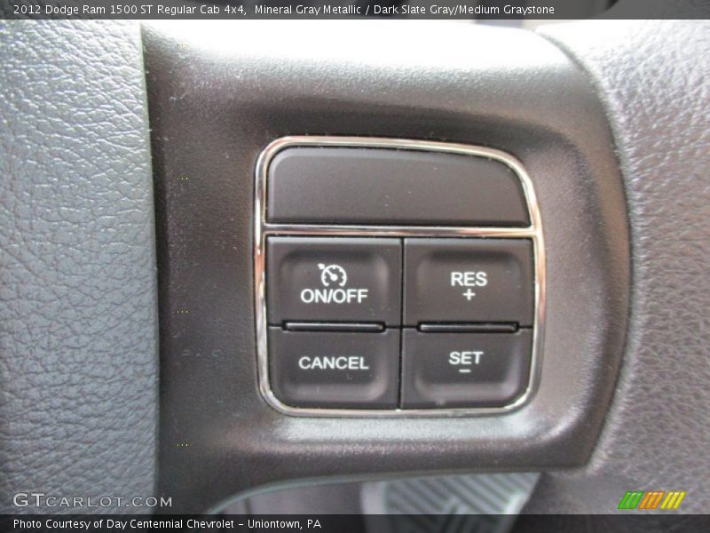 Mineral Gray Metallic / Dark Slate Gray/Medium Graystone 2012 Dodge Ram 1500 ST Regular Cab 4x4