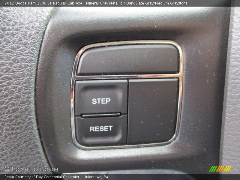 Mineral Gray Metallic / Dark Slate Gray/Medium Graystone 2012 Dodge Ram 1500 ST Regular Cab 4x4