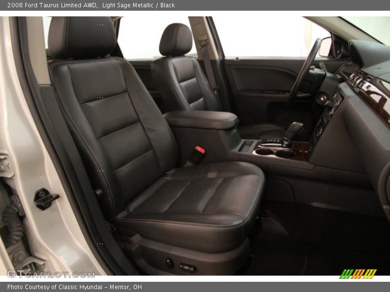 Light Sage Metallic / Black 2008 Ford Taurus Limited AWD