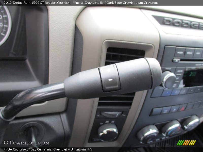 Mineral Gray Metallic / Dark Slate Gray/Medium Graystone 2012 Dodge Ram 1500 ST Regular Cab 4x4