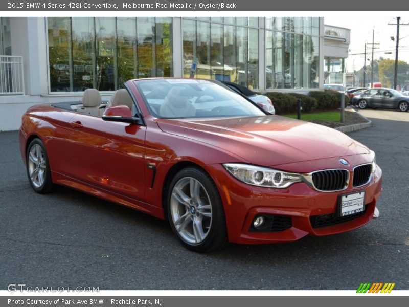 Melbourne Red Metallic / Oyster/Black 2015 BMW 4 Series 428i Convertible