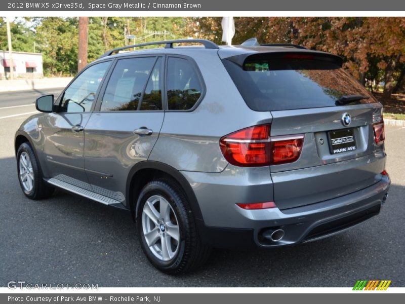 Space Gray Metallic / Cinnamon Brown 2012 BMW X5 xDrive35d