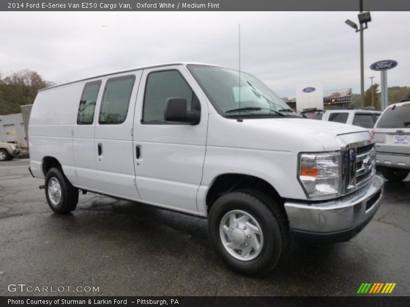 Oxford White / Medium Flint 2014 Ford E-Series Van E250 Cargo Van