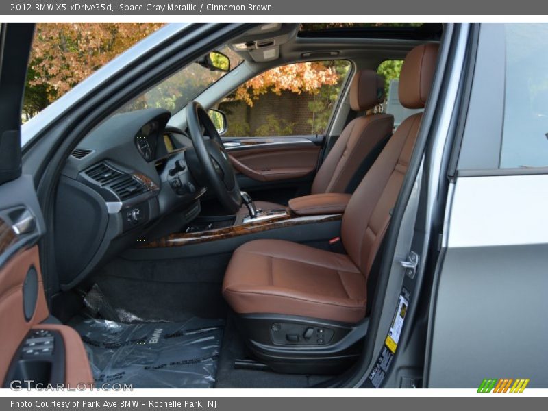 Space Gray Metallic / Cinnamon Brown 2012 BMW X5 xDrive35d