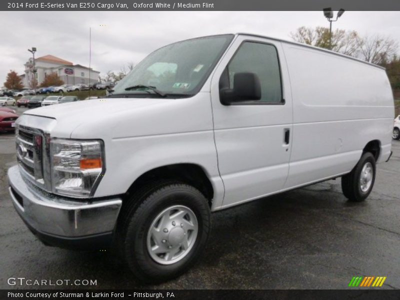 Oxford White / Medium Flint 2014 Ford E-Series Van E250 Cargo Van