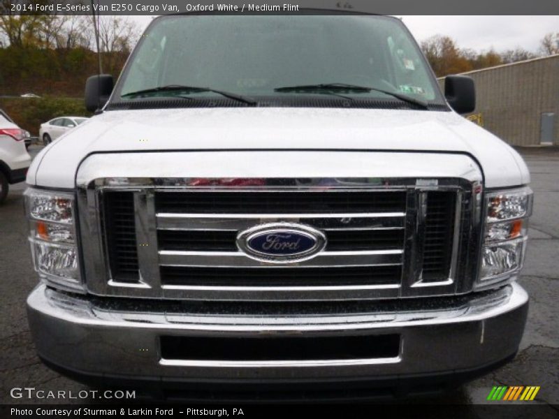Oxford White / Medium Flint 2014 Ford E-Series Van E250 Cargo Van