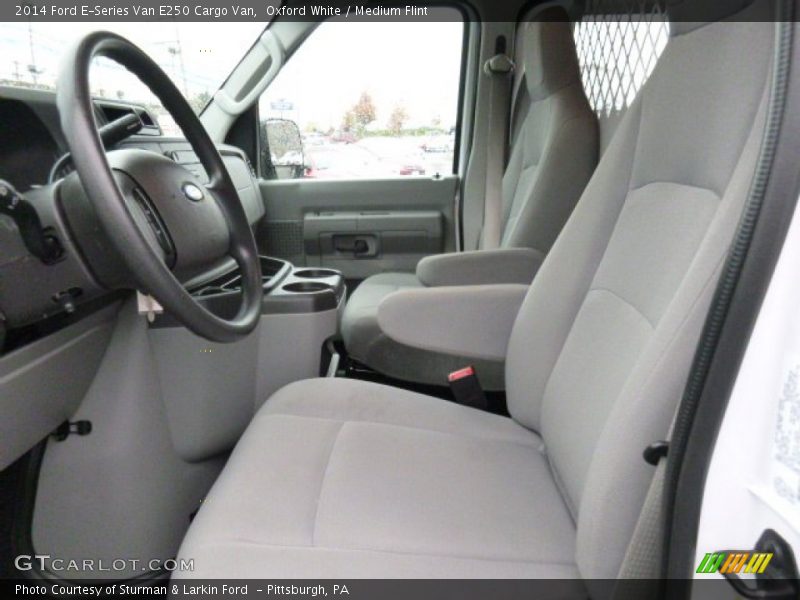 Oxford White / Medium Flint 2014 Ford E-Series Van E250 Cargo Van