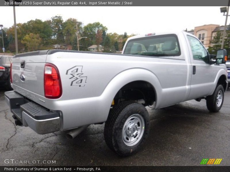 Ingot Silver Metallic / Steel 2016 Ford F250 Super Duty XL Regular Cab 4x4