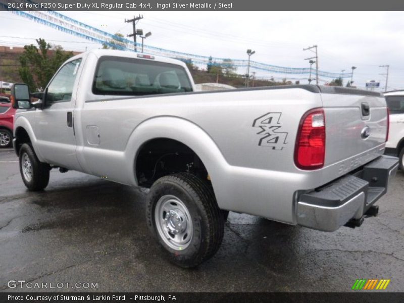 Ingot Silver Metallic / Steel 2016 Ford F250 Super Duty XL Regular Cab 4x4