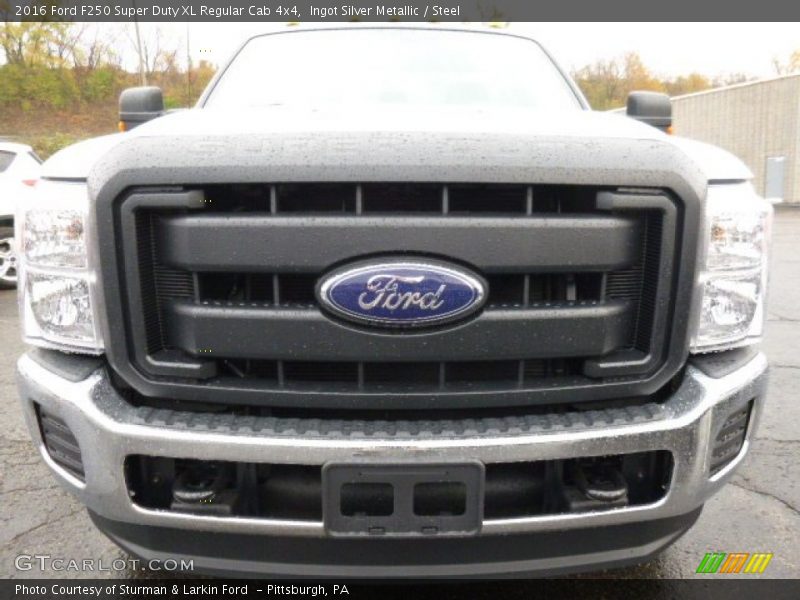 Ingot Silver Metallic / Steel 2016 Ford F250 Super Duty XL Regular Cab 4x4