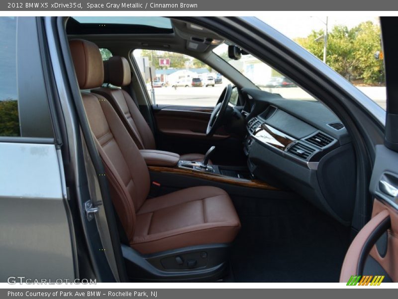 Space Gray Metallic / Cinnamon Brown 2012 BMW X5 xDrive35d