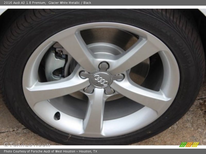 Glacier White Metallic / Black 2016 Audi A3 1.8 Premium