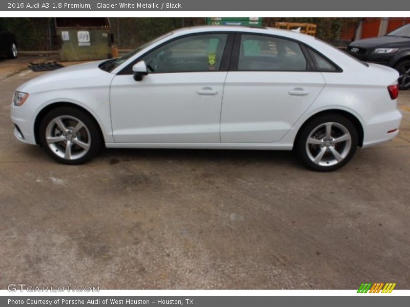 Glacier White Metallic / Black 2016 Audi A3 1.8 Premium