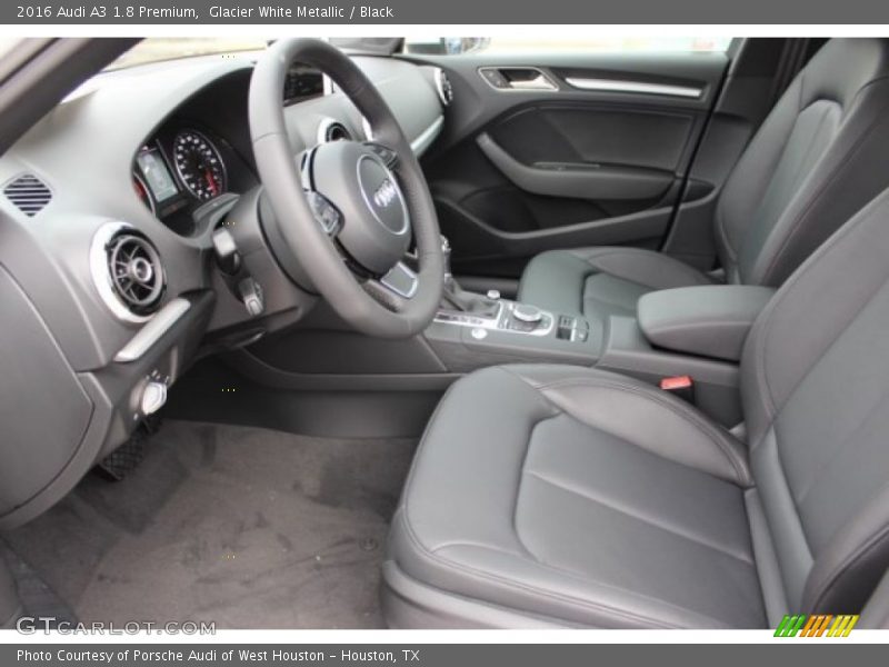 Glacier White Metallic / Black 2016 Audi A3 1.8 Premium