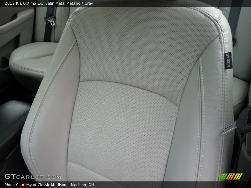 Satin Metal Metallic / Gray 2013 Kia Optima EX