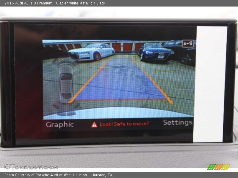 Glacier White Metallic / Black 2016 Audi A3 1.8 Premium