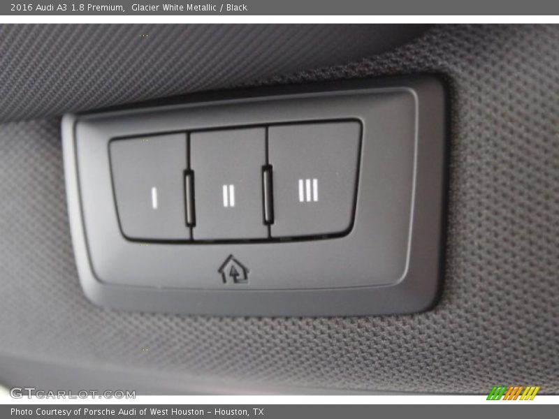 Glacier White Metallic / Black 2016 Audi A3 1.8 Premium