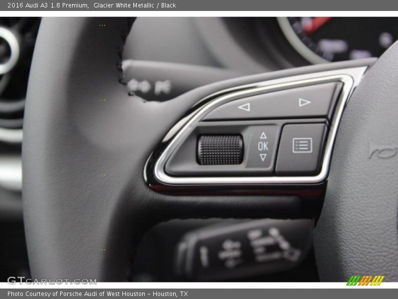 Glacier White Metallic / Black 2016 Audi A3 1.8 Premium