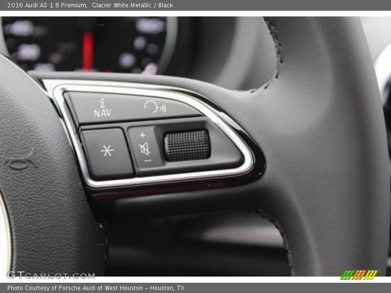 Glacier White Metallic / Black 2016 Audi A3 1.8 Premium