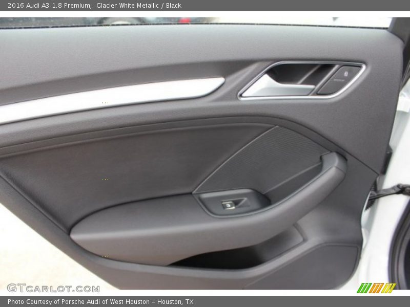 Glacier White Metallic / Black 2016 Audi A3 1.8 Premium