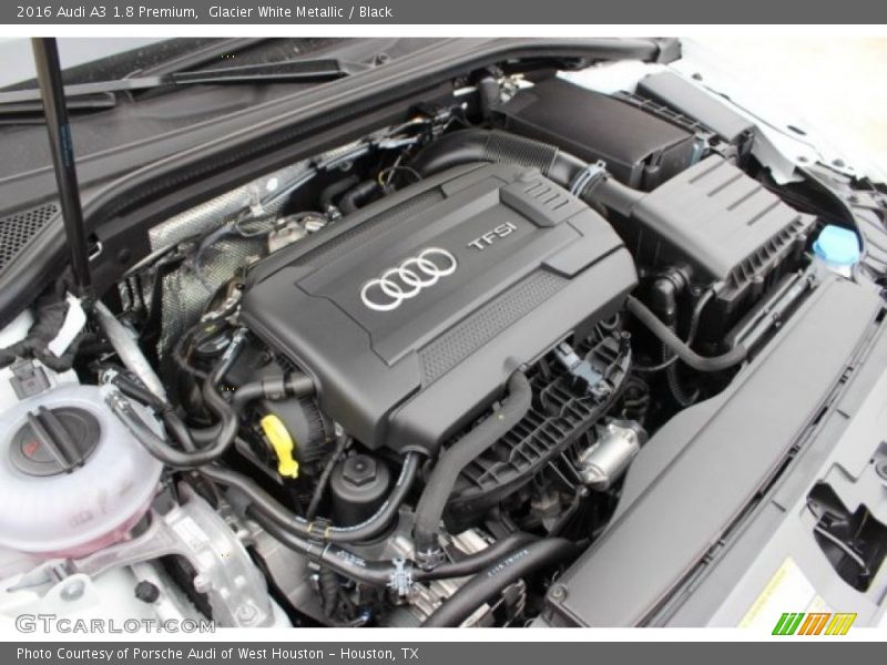 Glacier White Metallic / Black 2016 Audi A3 1.8 Premium