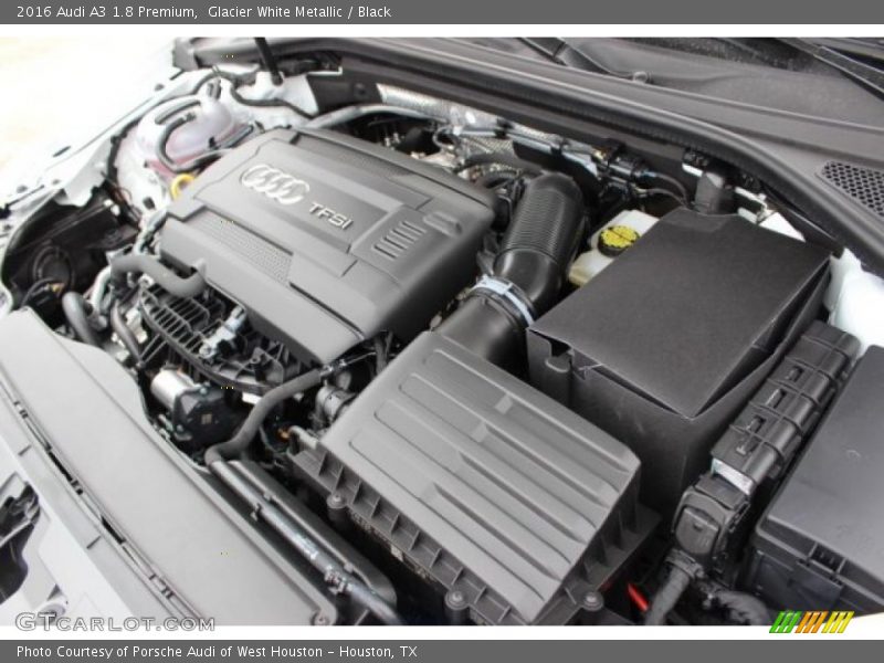 Glacier White Metallic / Black 2016 Audi A3 1.8 Premium