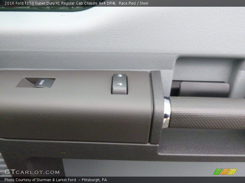 Race Red / Steel 2016 Ford F350 Super Duty XL Regular Cab Chassis 4x4 DRW