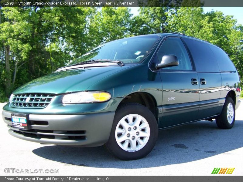 Forest Green Pearl / Silver Fern 1999 Plymouth Grand Voyager Expresso