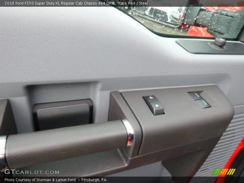 Race Red / Steel 2016 Ford F350 Super Duty XL Regular Cab Chassis 4x4 DRW