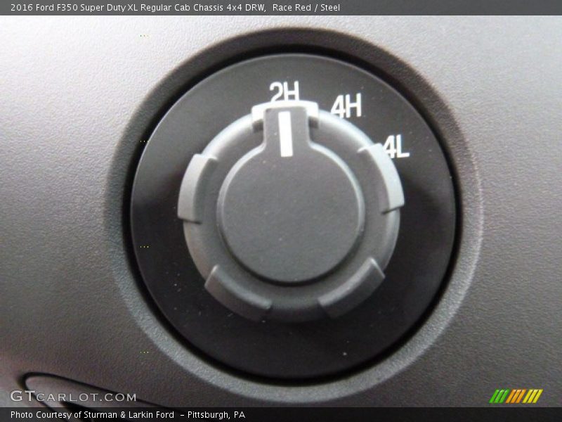 Controls of 2016 F350 Super Duty XL Regular Cab Chassis 4x4 DRW