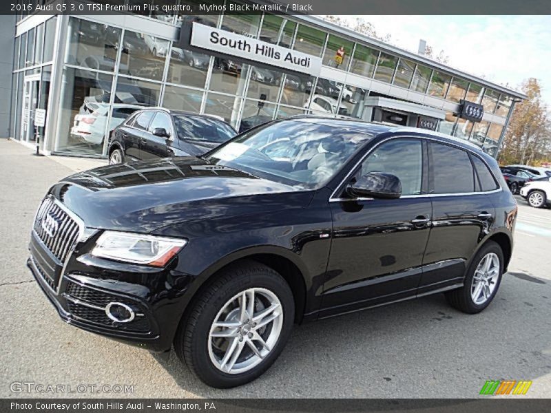 Mythos Black Metallic / Black 2016 Audi Q5 3.0 TFSI Premium Plus quattro