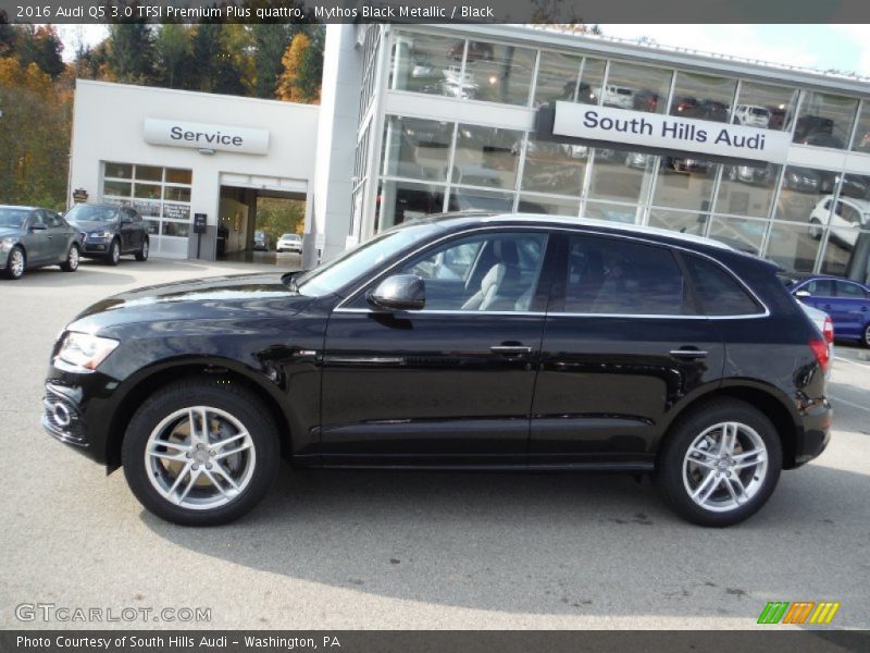 Mythos Black Metallic / Black 2016 Audi Q5 3.0 TFSI Premium Plus quattro