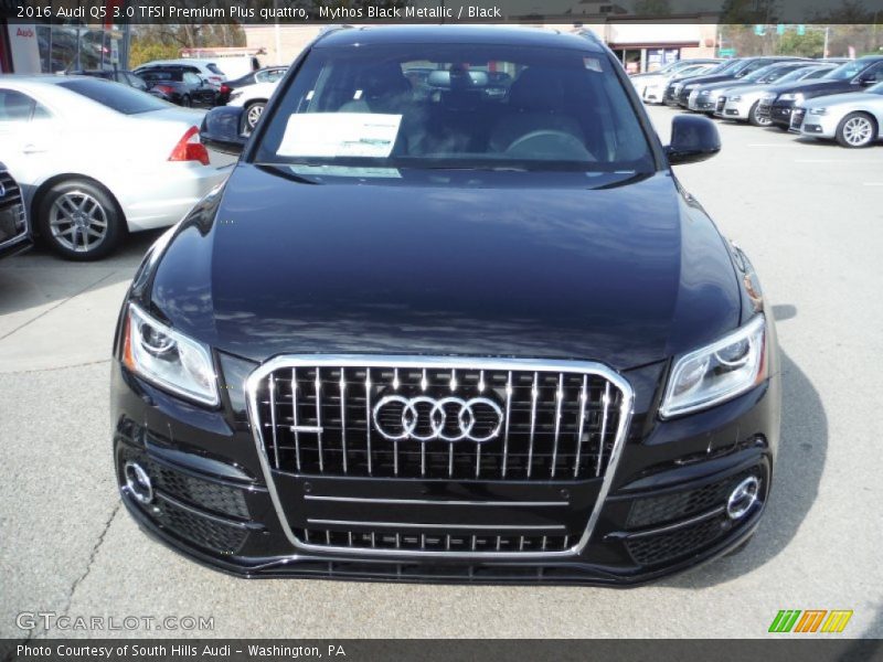 Mythos Black Metallic / Black 2016 Audi Q5 3.0 TFSI Premium Plus quattro