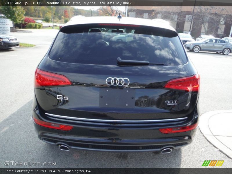 Mythos Black Metallic / Black 2016 Audi Q5 3.0 TFSI Premium Plus quattro