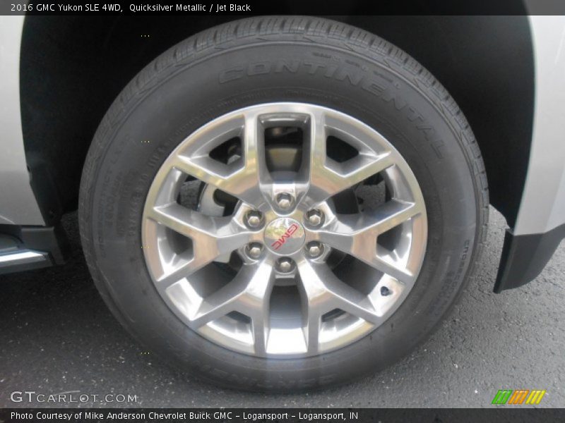 Quicksilver Metallic / Jet Black 2016 GMC Yukon SLE 4WD