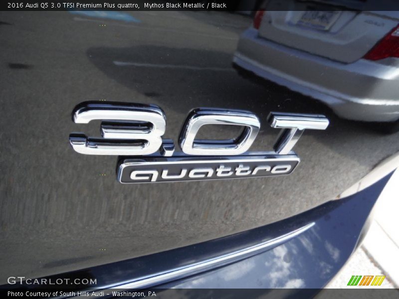 Mythos Black Metallic / Black 2016 Audi Q5 3.0 TFSI Premium Plus quattro