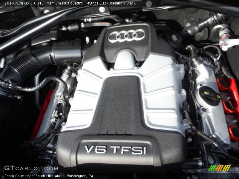 Mythos Black Metallic / Black 2016 Audi Q5 3.0 TFSI Premium Plus quattro
