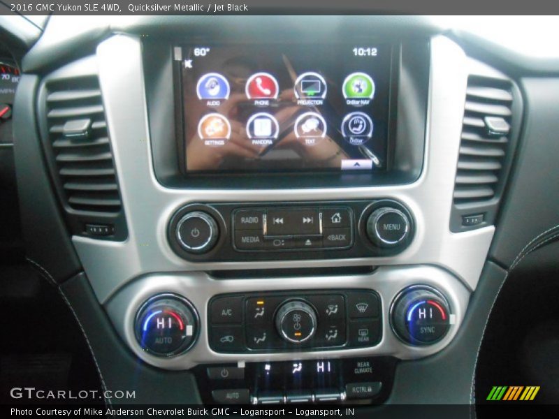 Quicksilver Metallic / Jet Black 2016 GMC Yukon SLE 4WD