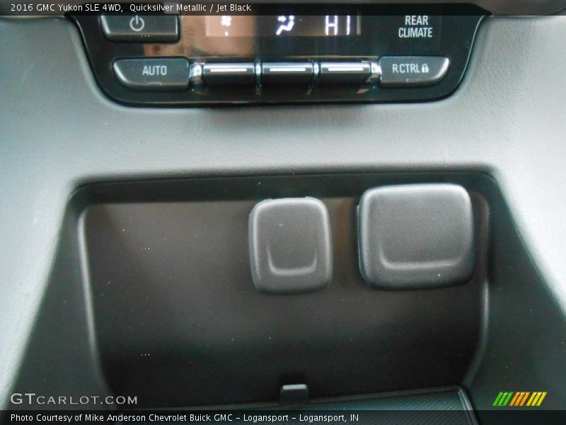 Quicksilver Metallic / Jet Black 2016 GMC Yukon SLE 4WD