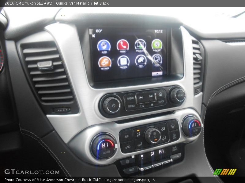 Quicksilver Metallic / Jet Black 2016 GMC Yukon SLE 4WD