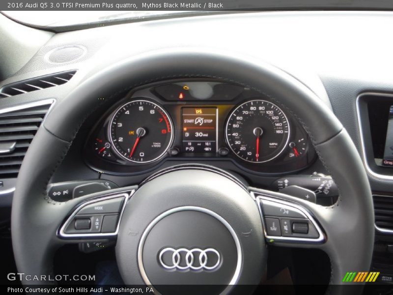 Mythos Black Metallic / Black 2016 Audi Q5 3.0 TFSI Premium Plus quattro