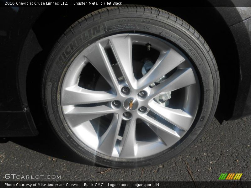 Tungsten Metallic / Jet Black 2016 Chevrolet Cruze Limited LTZ