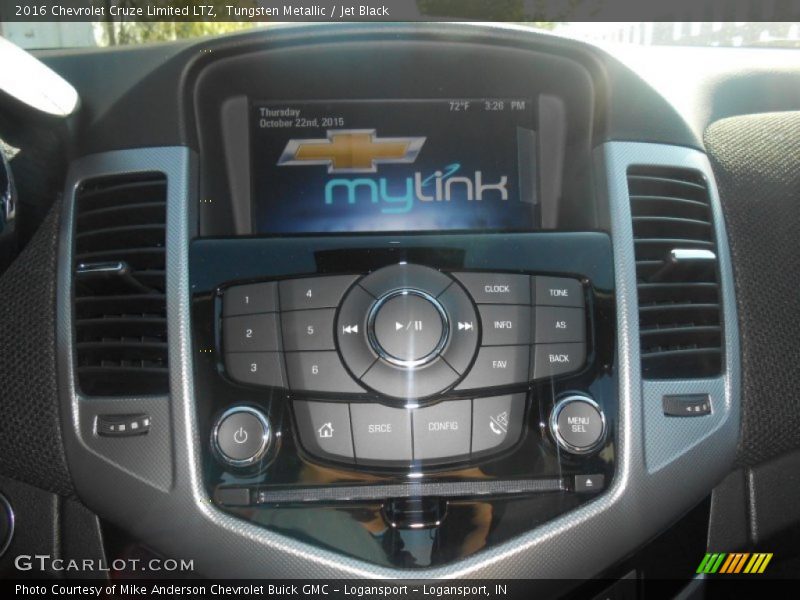Tungsten Metallic / Jet Black 2016 Chevrolet Cruze Limited LTZ