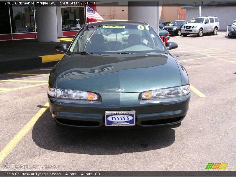 Forest Green / Neutral 2001 Oldsmobile Intrigue GX